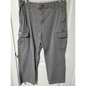 Red Head Cargo Pants Mens Size 36x30 Grey Workwear